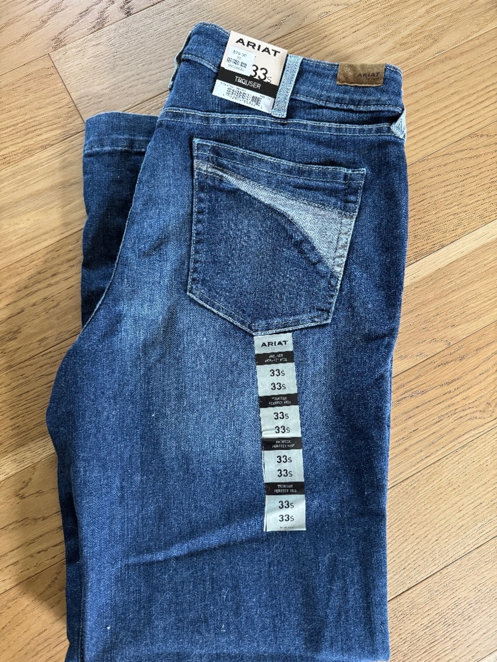 NWT Ariat 33s Trouser Chill Blue $79